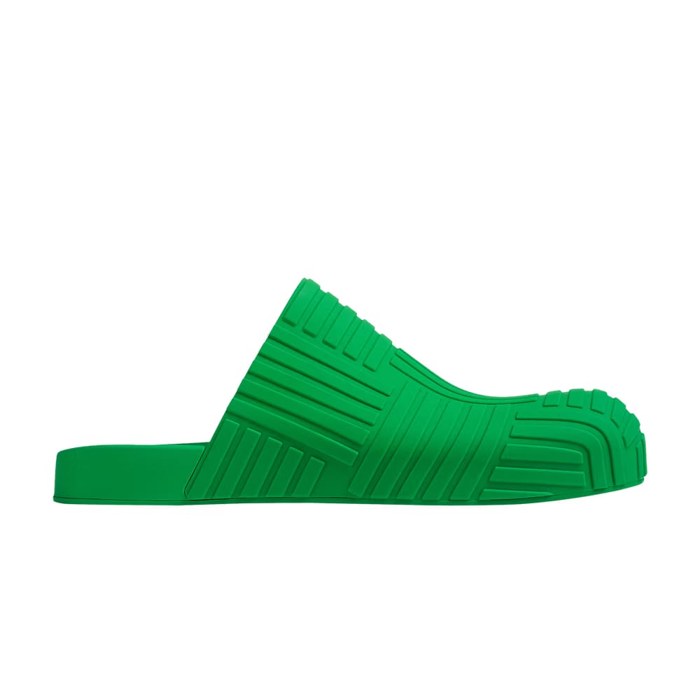 Bottega Veneta Rubber Clog Slide Parakeet