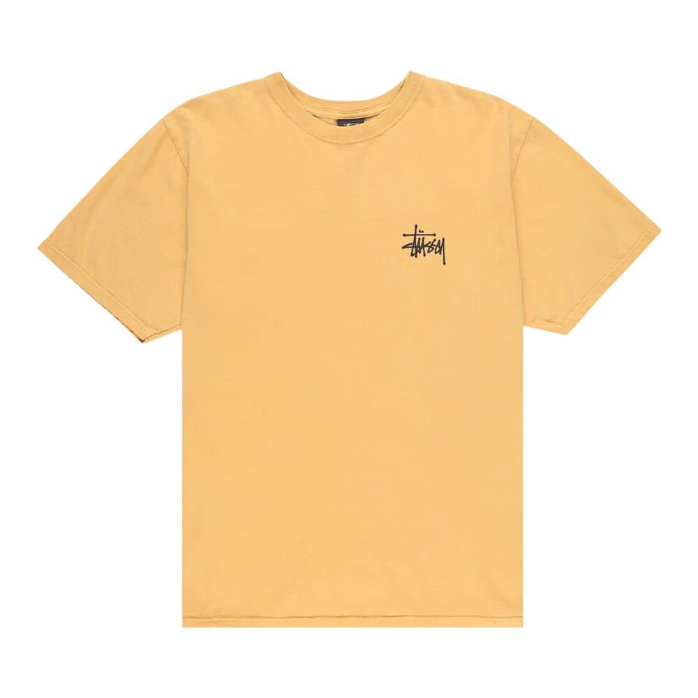 Stussy Basic Pigment Dyed T-Shirt Honey