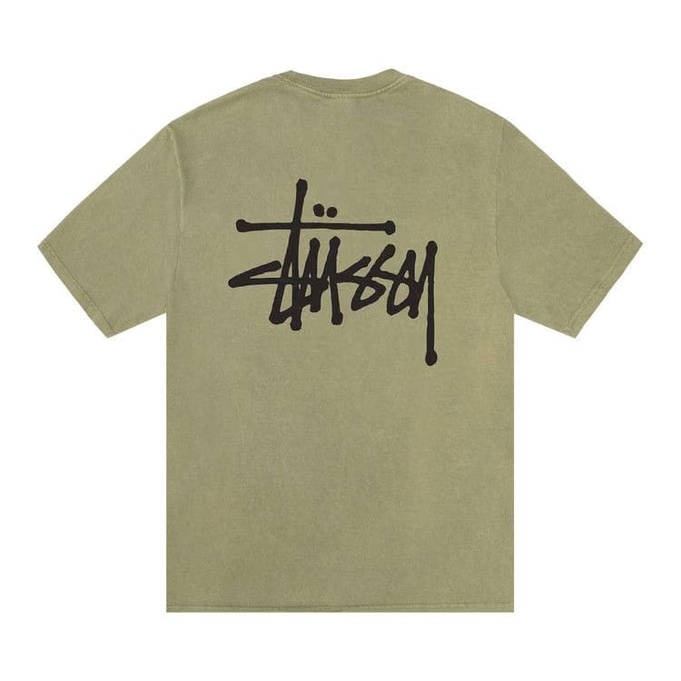 Stussy Basic Pigment Dyed T-Shirt Olive