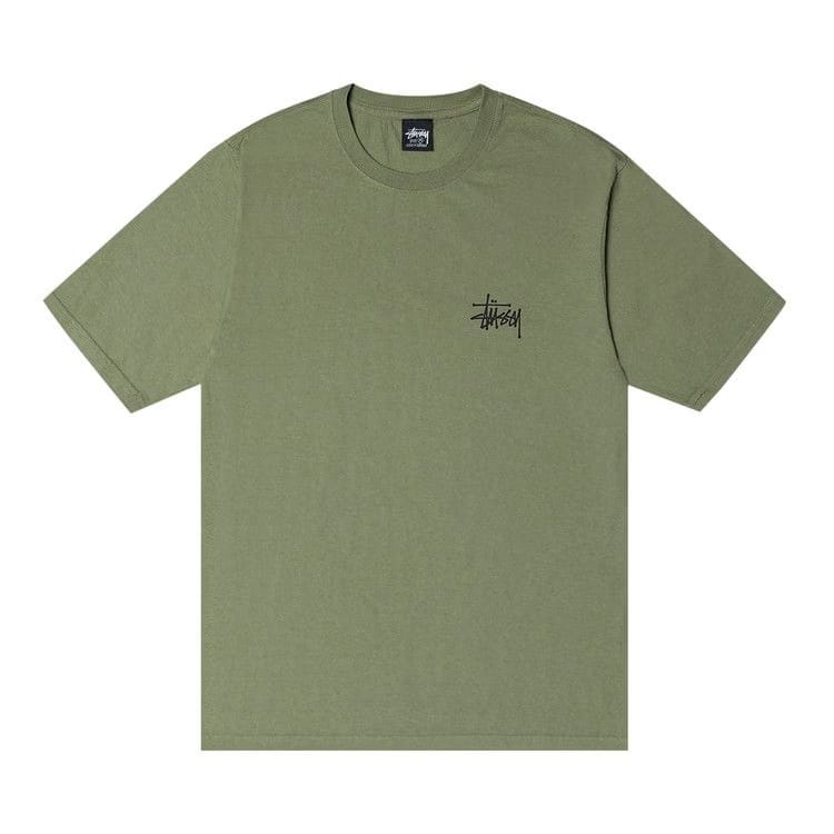 Stussy Basic Pigment Dyed T-Shirt Artichoke
