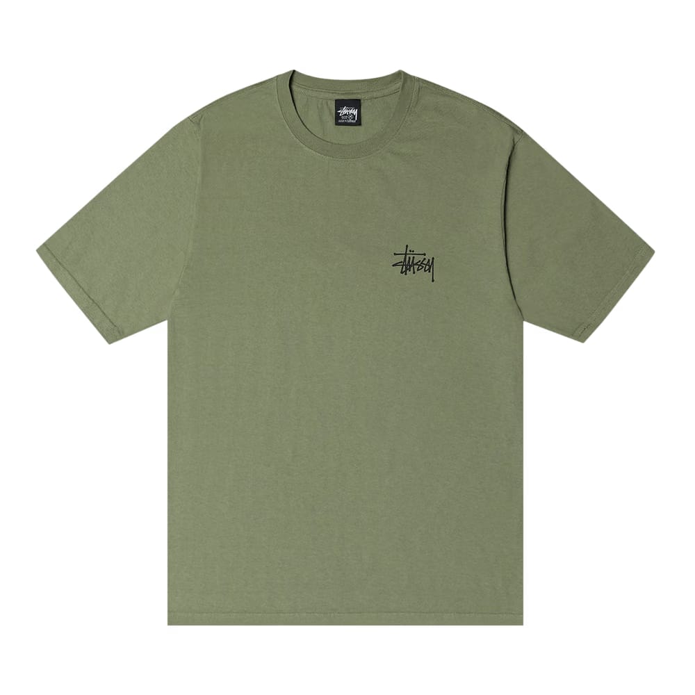 Stussy Basic Pigment Dyed T-Shirt Artichoke