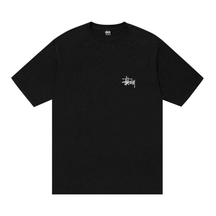 Stussy Basic Pigment Dyed T-Shirt Black
