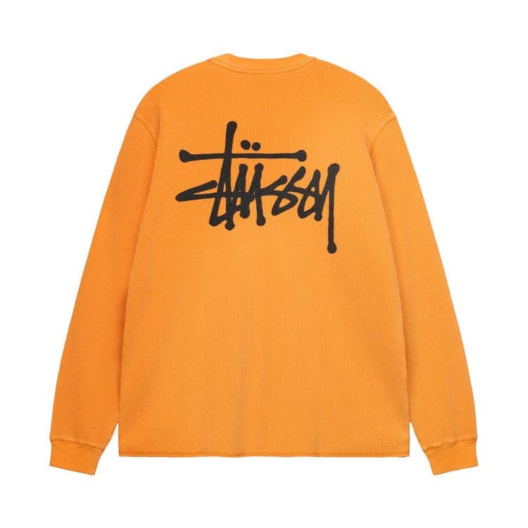 Stussy Basic Stock Long-Sleeve Thermal Apricot