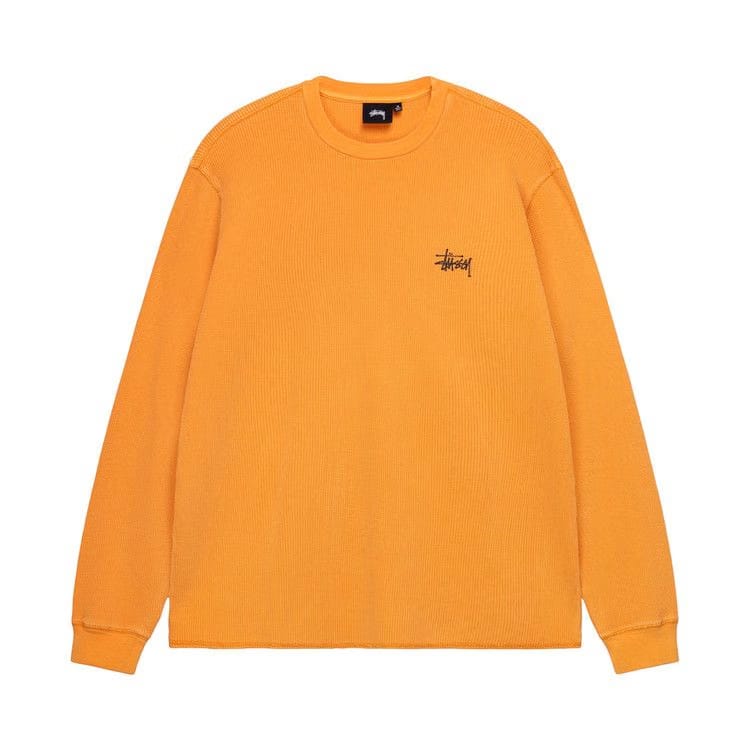 Stussy Basic Stock Long-Sleeve Thermal Apricot