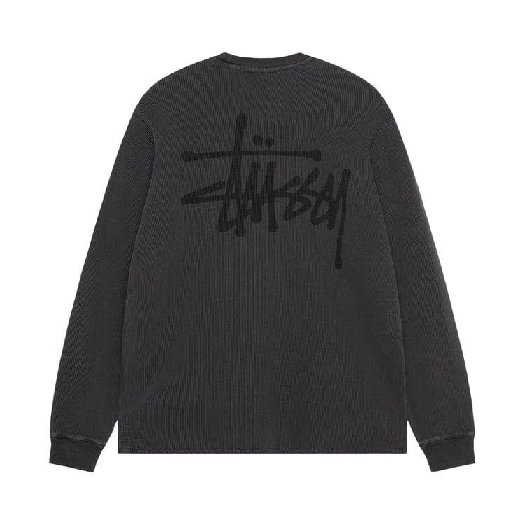 Stussy Basic Stock Long-Sleeve Thermal Black
