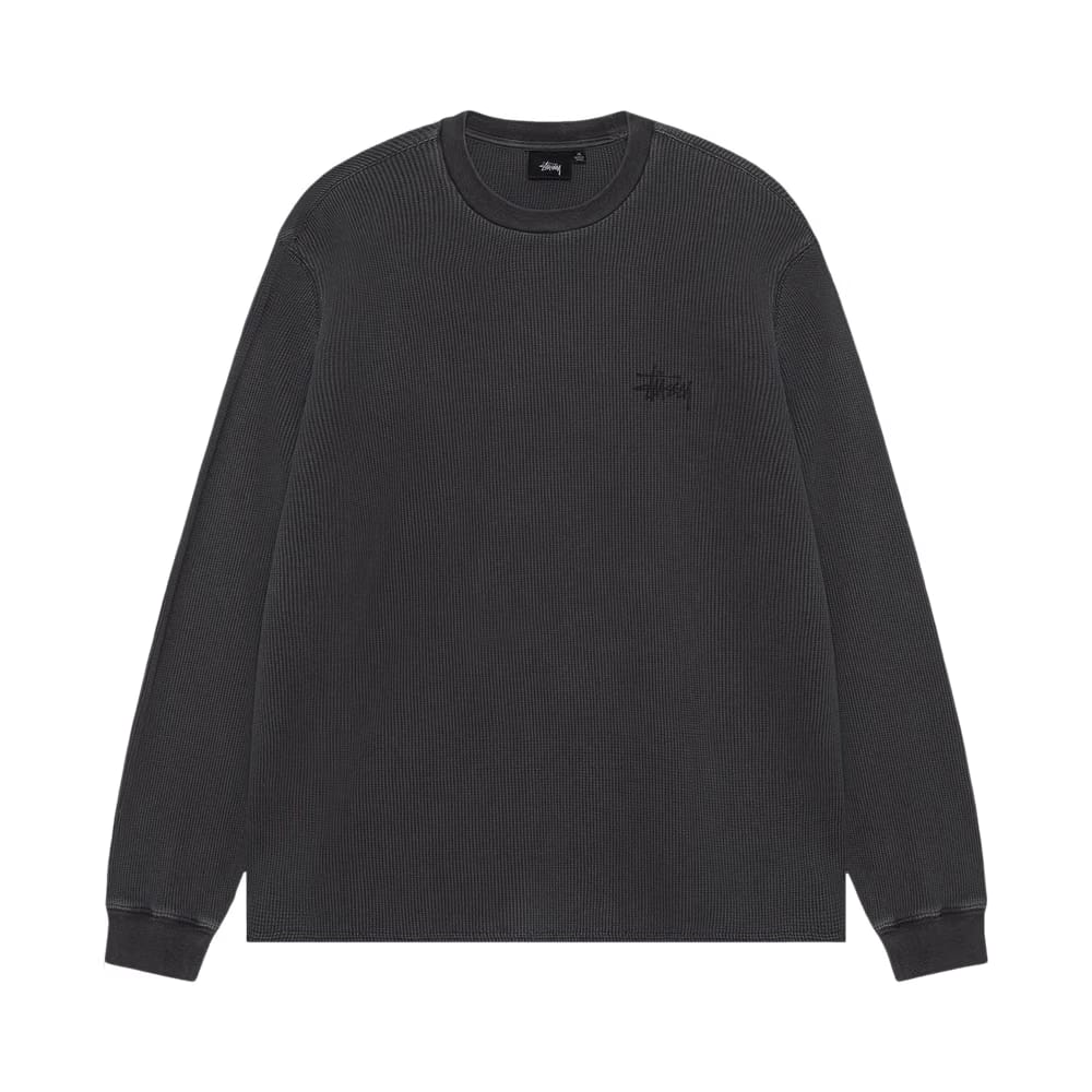 Stussy Basic Stock Long-Sleeve Thermal Black