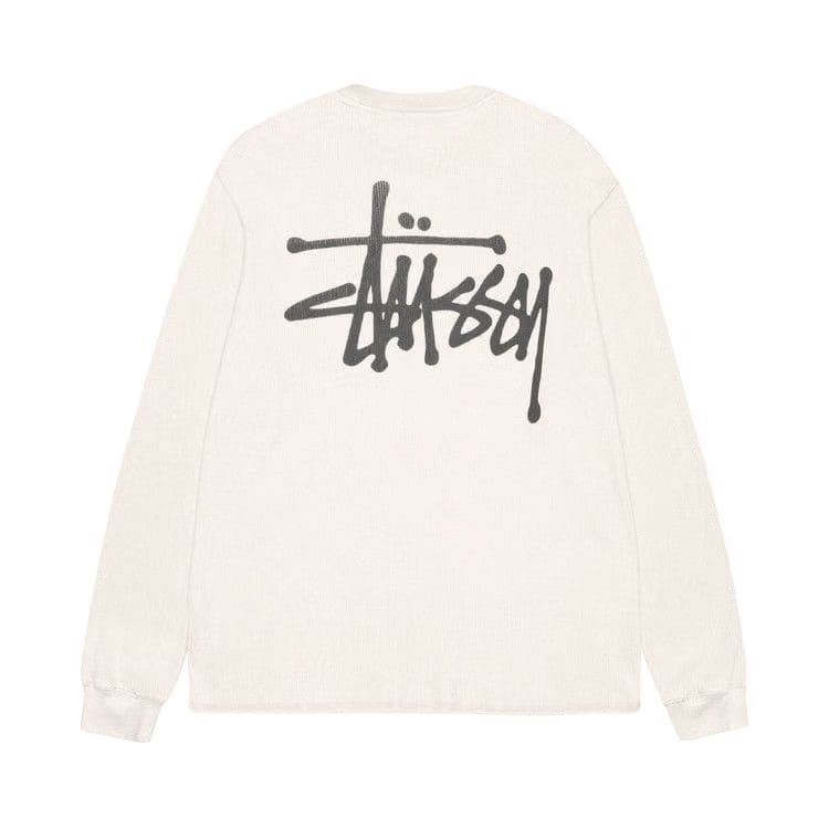 Stussy Basic Stock Long-Sleeve Thermal Bone