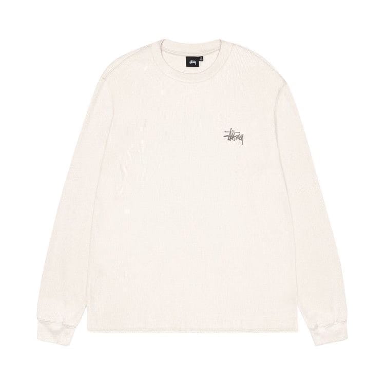 Stussy Basic Stock Long-Sleeve Thermal Bone