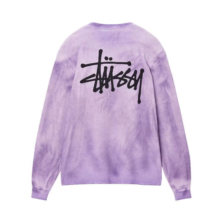 Stussy Basic Stock Long-Sleeve Thermal Lavender