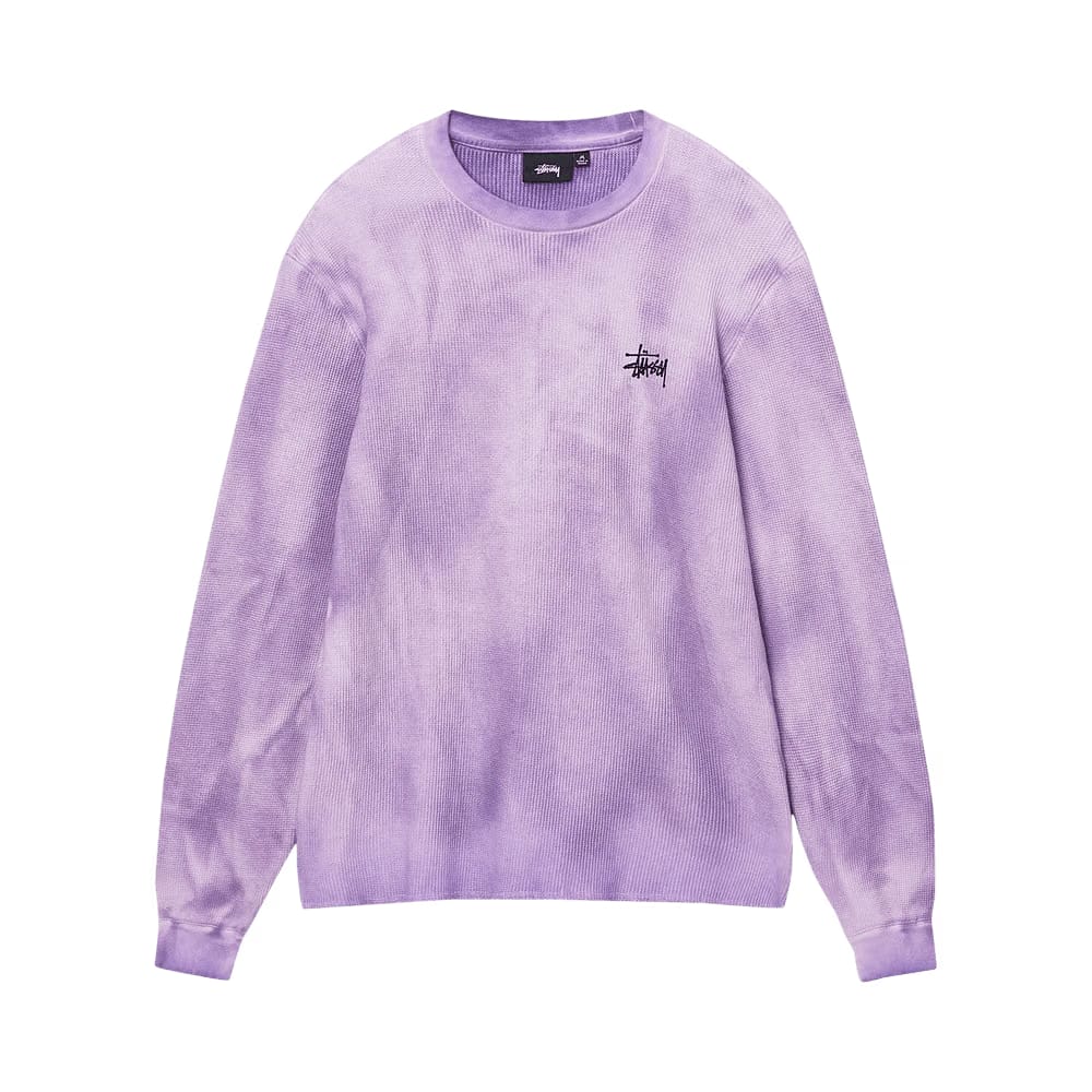 Stussy Basic Stock Long-Sleeve Thermal Lavender