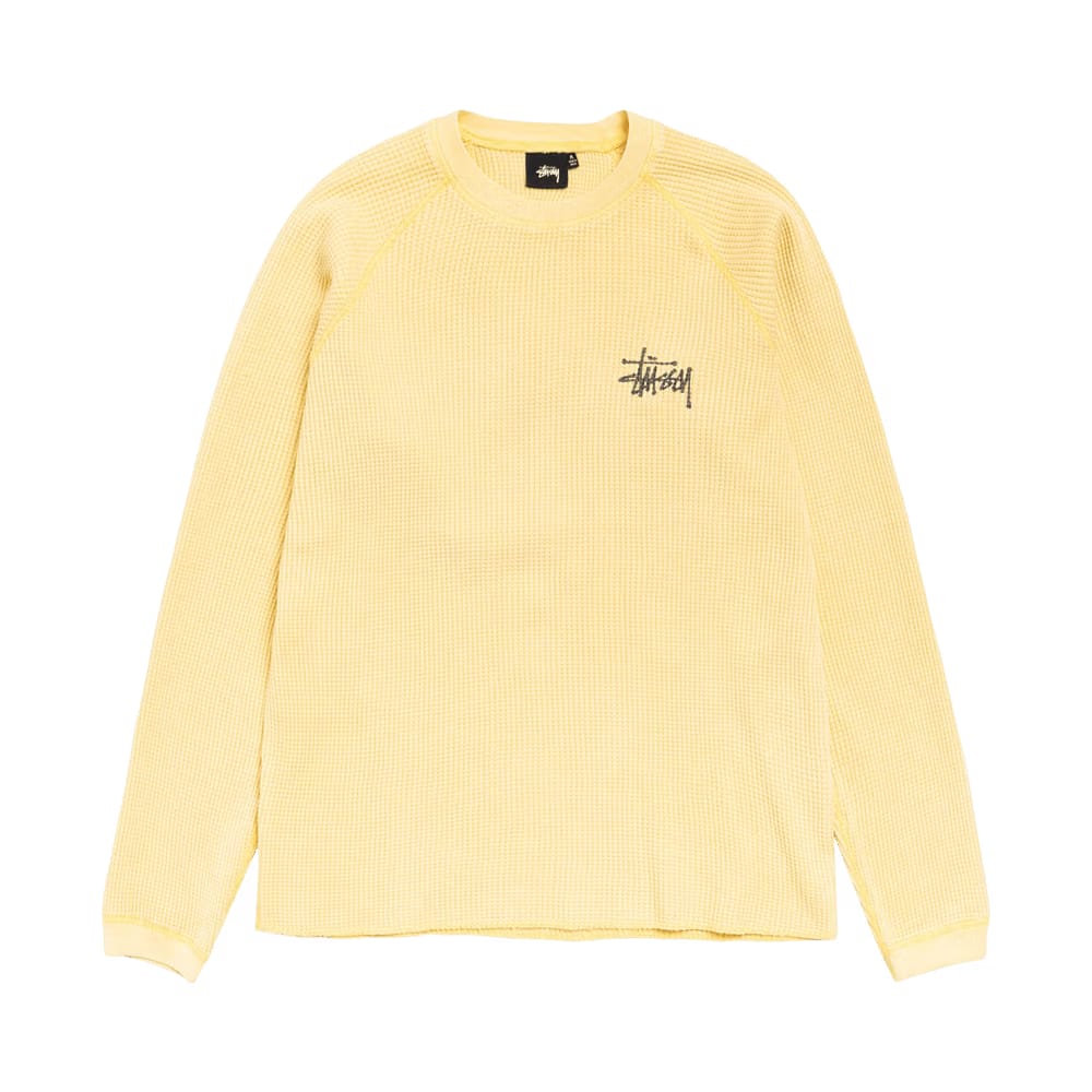 Stussy Basic Stüssy Thermal Pale Yellow