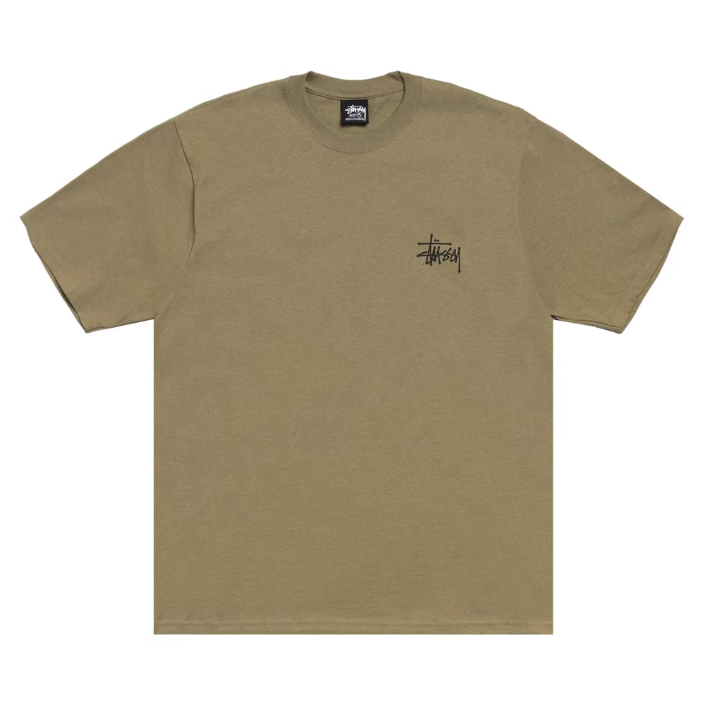 Stussy Basic T-Shirt Army