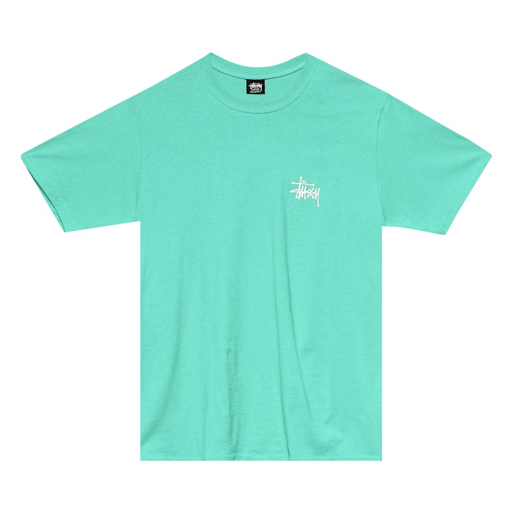 Stussy Basic T-Shirt Green