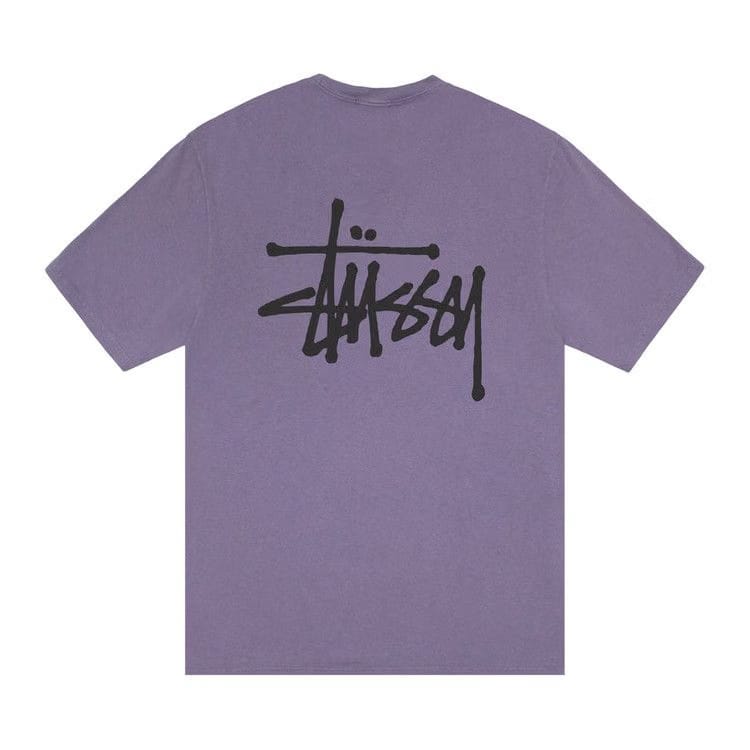 Stussy Basic T-Shirt Pigment Dyed Grape