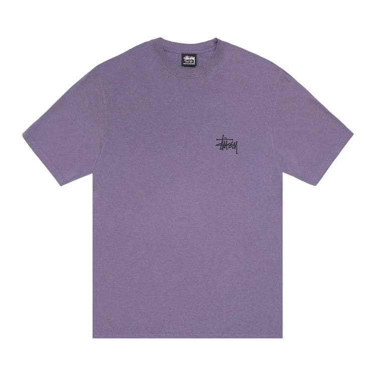 Stussy Basic T-Shirt Pigment Dyed Grape