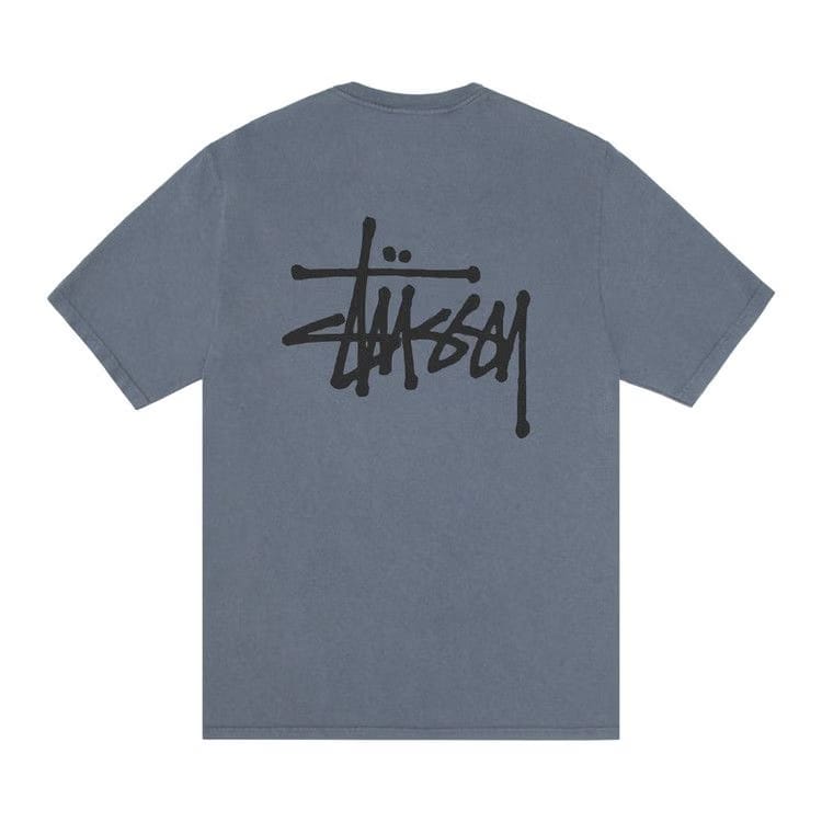 Stussy Basic T-Shirt Pigment Dyed Navy