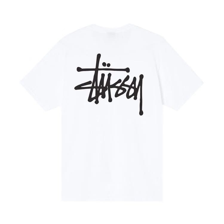 Stussy Basic Logo T-Shirt White