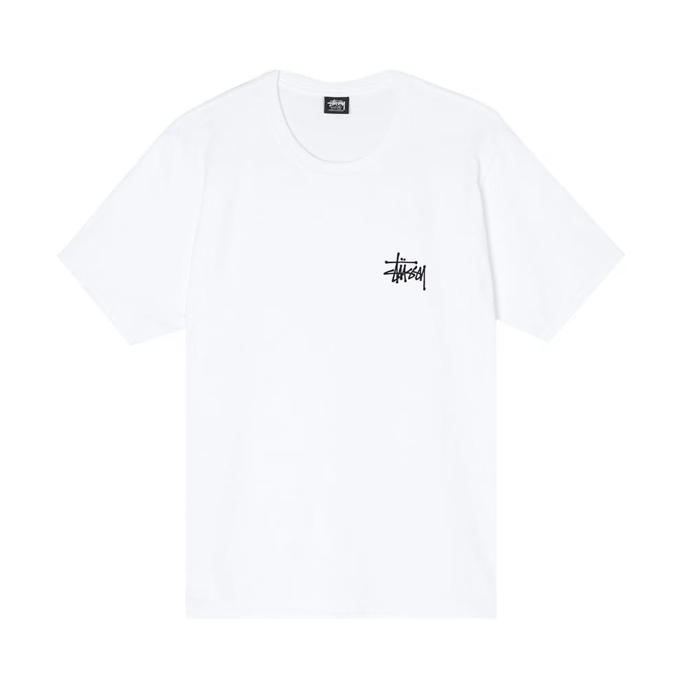 Stussy Basic Logo T-Shirt White