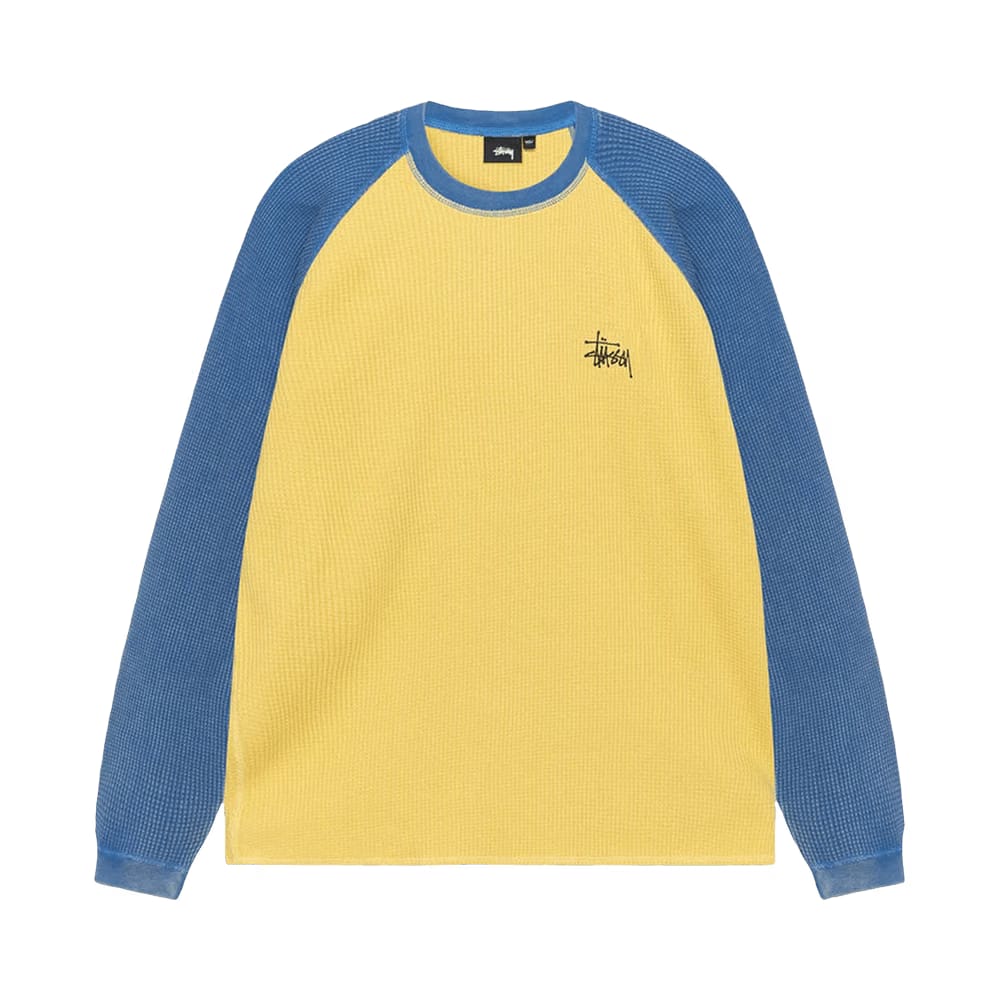 Stussy Basic Thermal 2 Tone Yellow