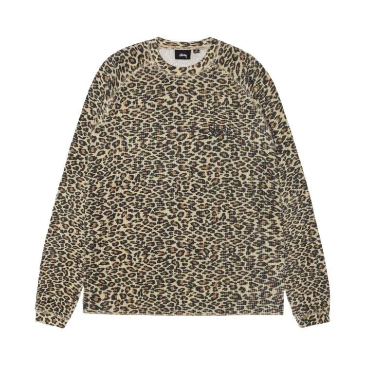 Stussy Basic Thermal Leopard