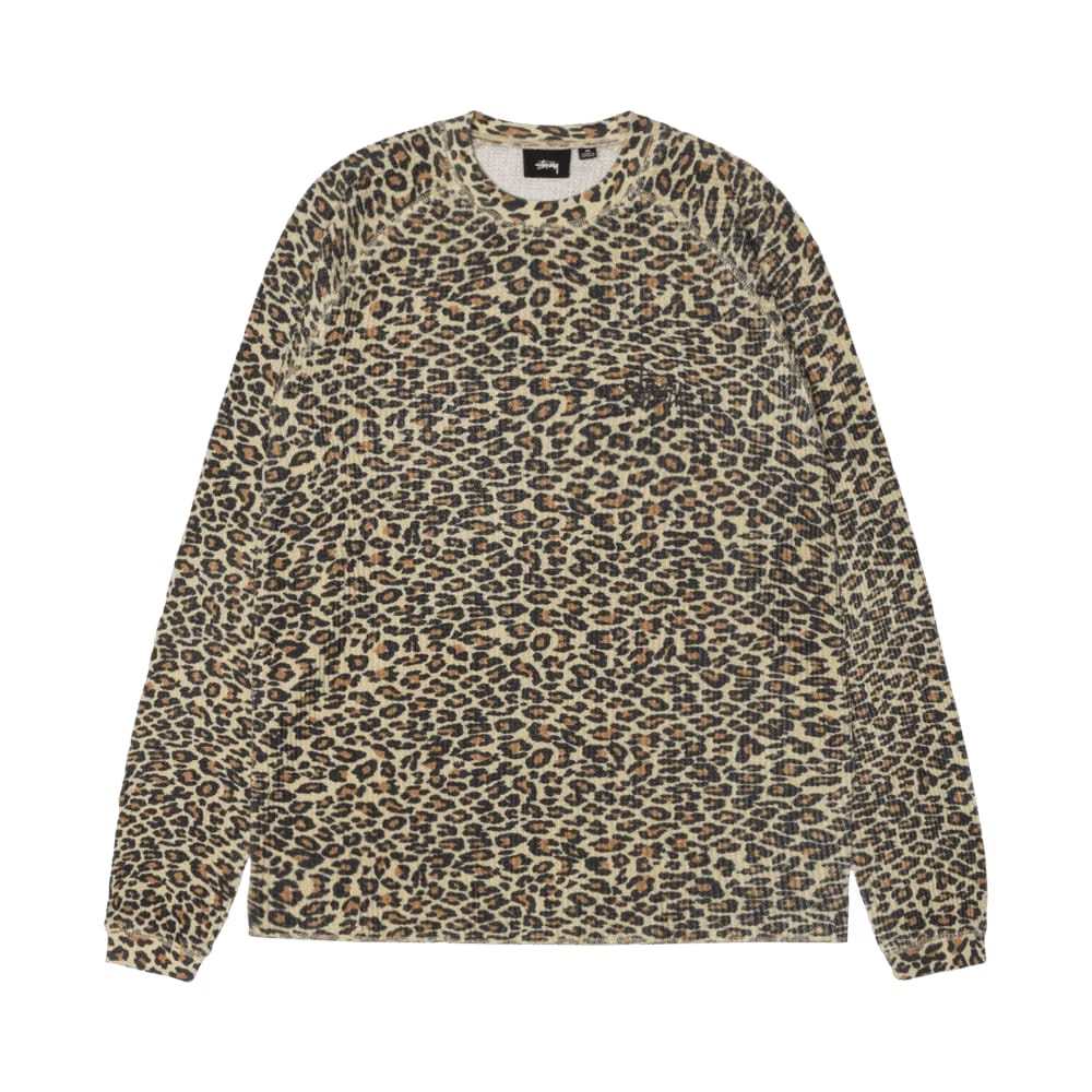 Stussy Basic Thermal Leopard