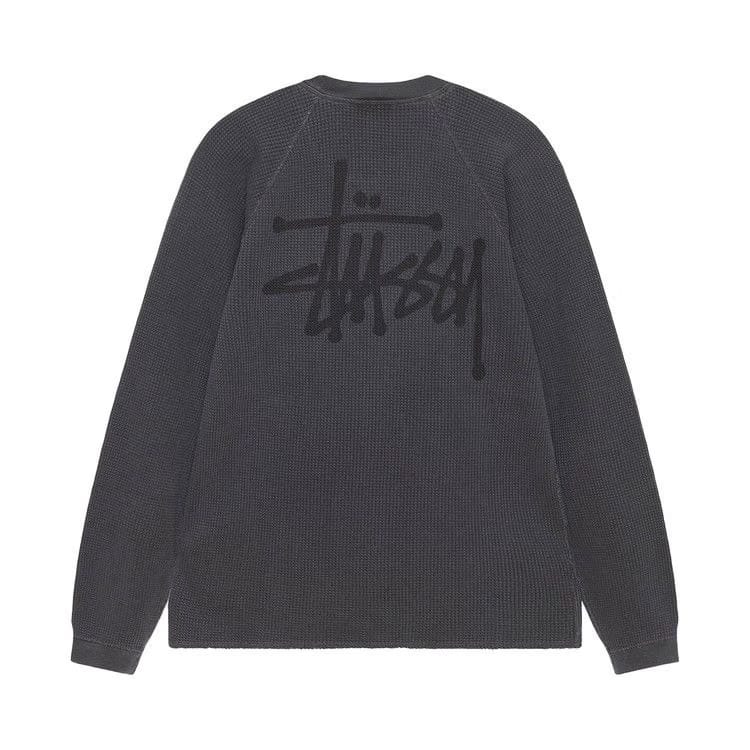 Stussy Basic Thermal Washed Black