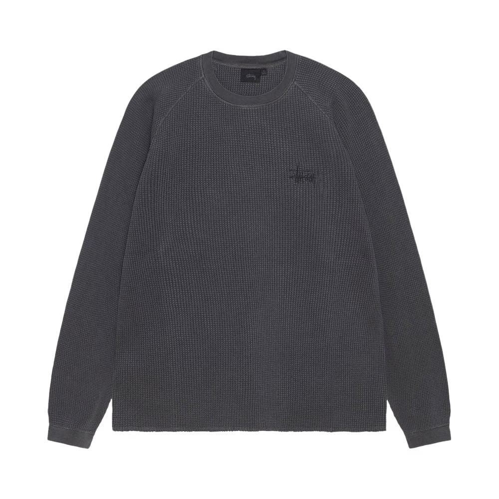 Stussy Basic Thermal Washed Black