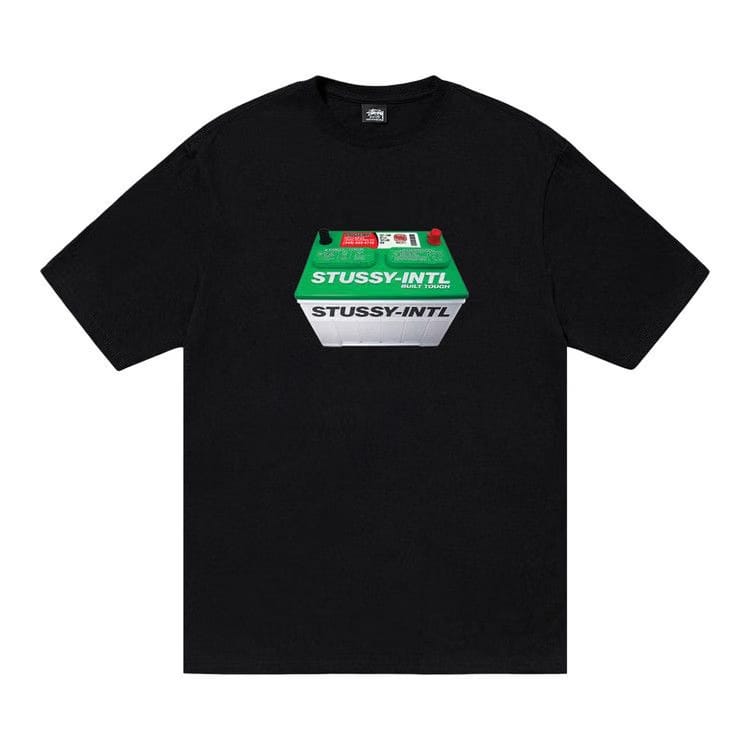 Stussy Battery T-Shirt Black