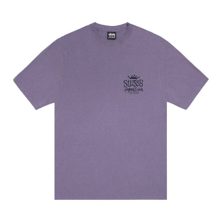 Stussy Beach House T-Shirt Pigment Dyed Grape