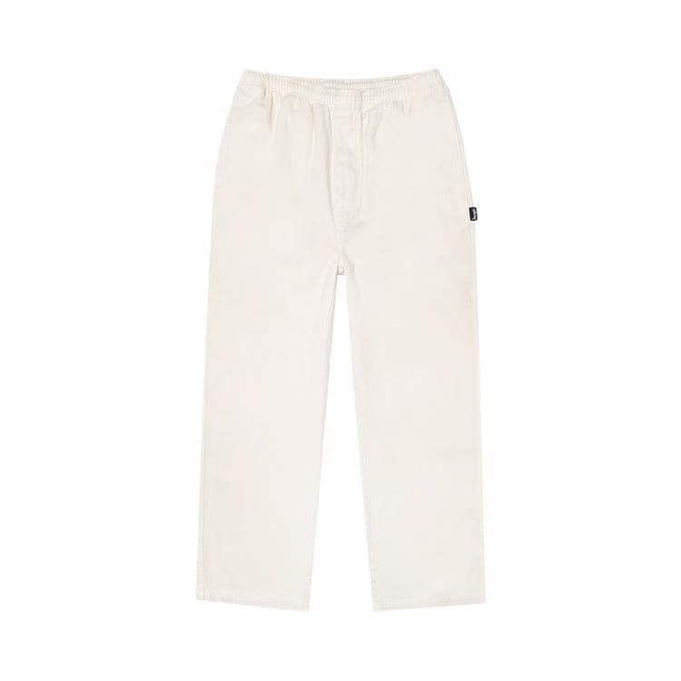 Stussy Beach Pant Cotton Twill Bone
