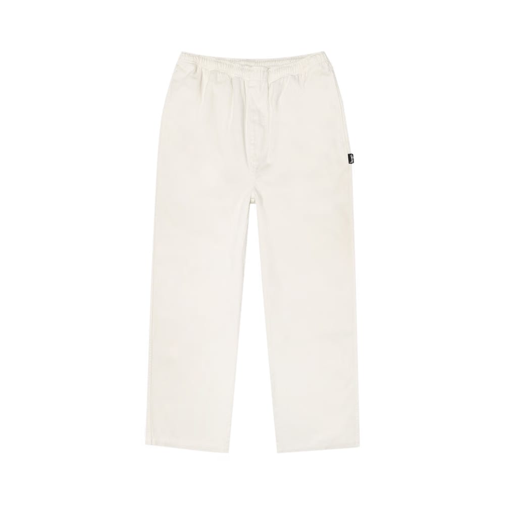 Stussy Beach Pant Cotton Twill Bone
