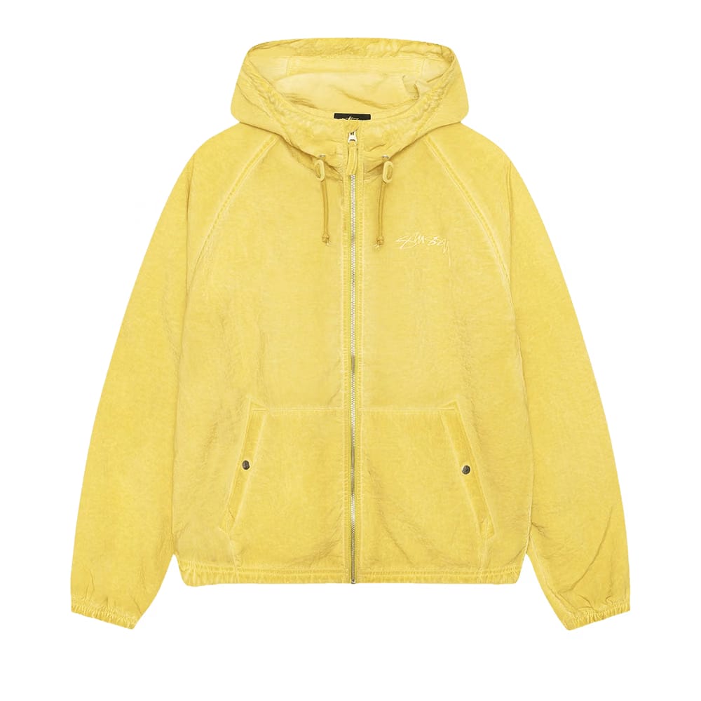 Stussy Beach Shell Garment Dyed Lime