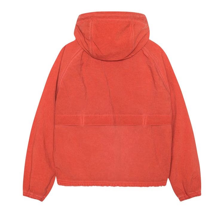 Stussy Beach Shell Garment Dyed Red
