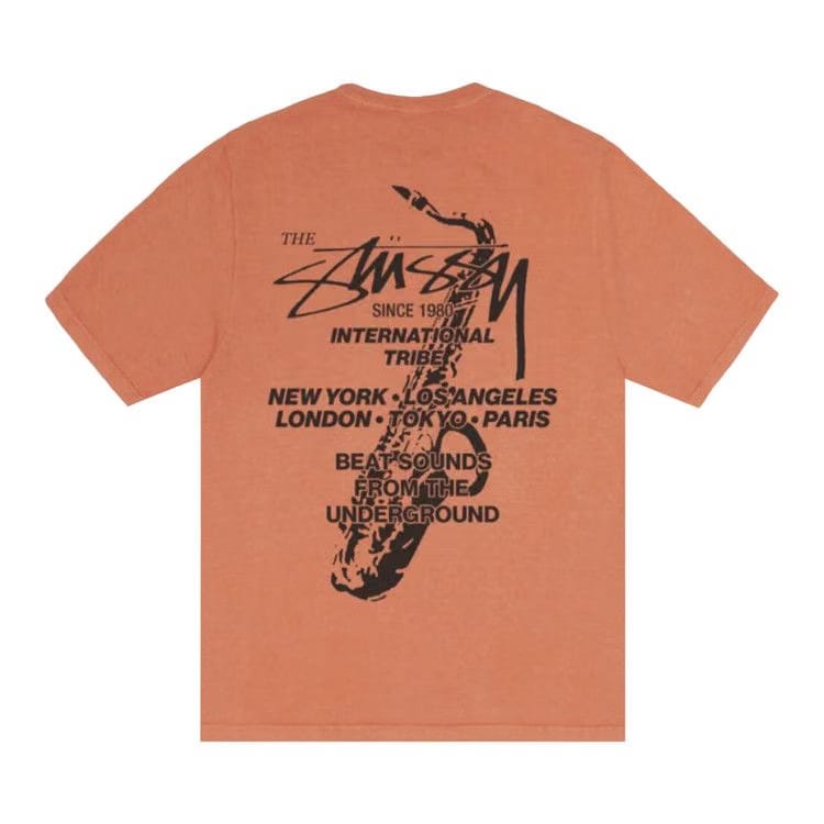 Stussy Beat Sounds T-Shirt Rust