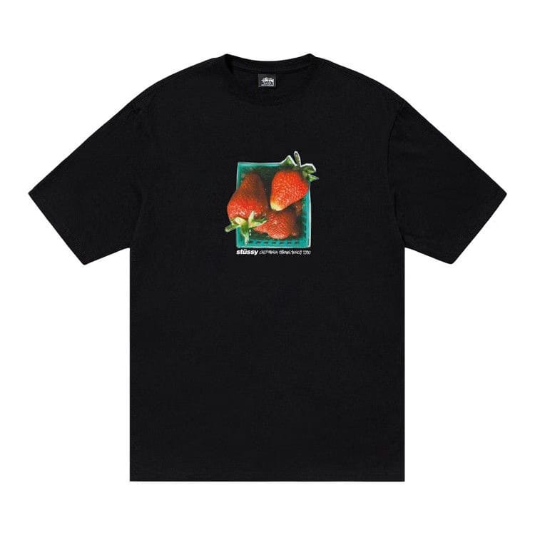 Stussy Berries T-Shirt Black