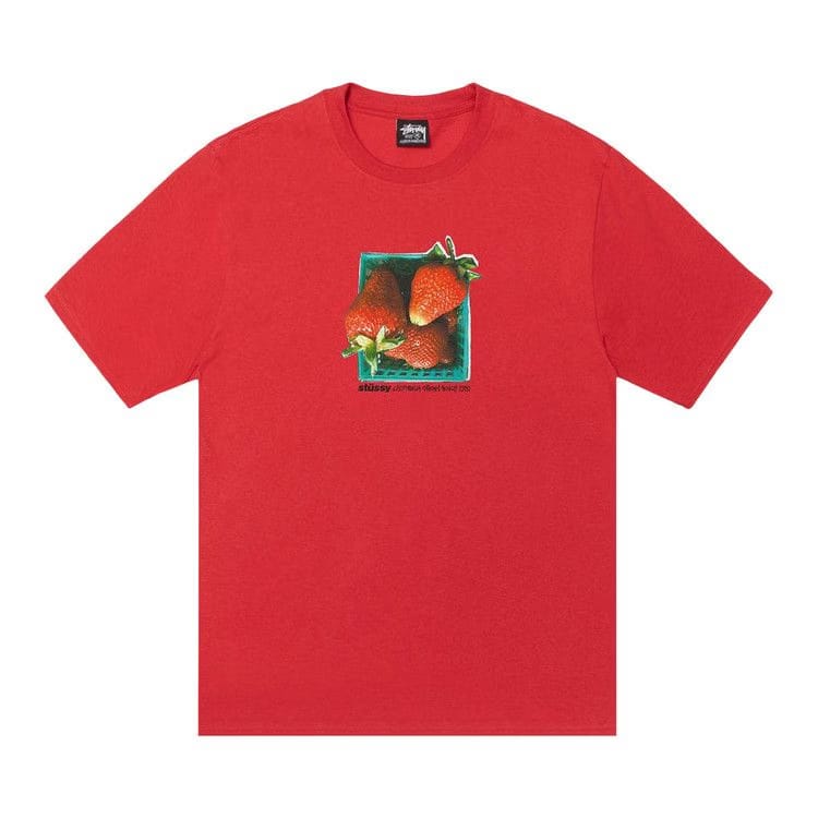 Stussy Berries T-Shirt Cayenne