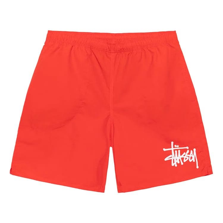 Stussy Big Basic Water Shorts Bright Red