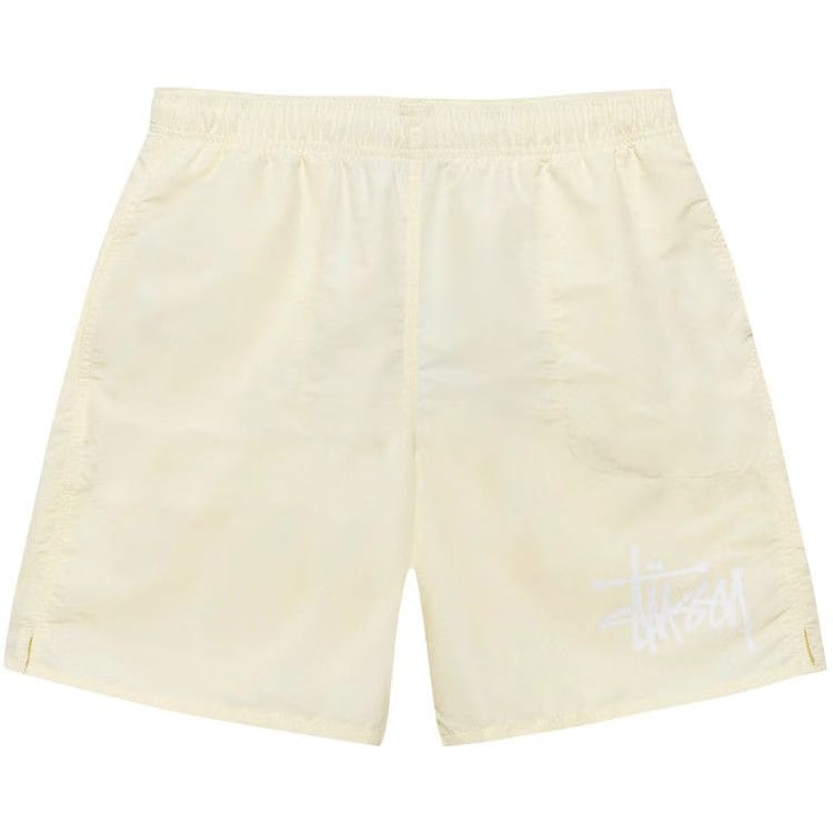 Stussy Big Basic Water Shorts Cream