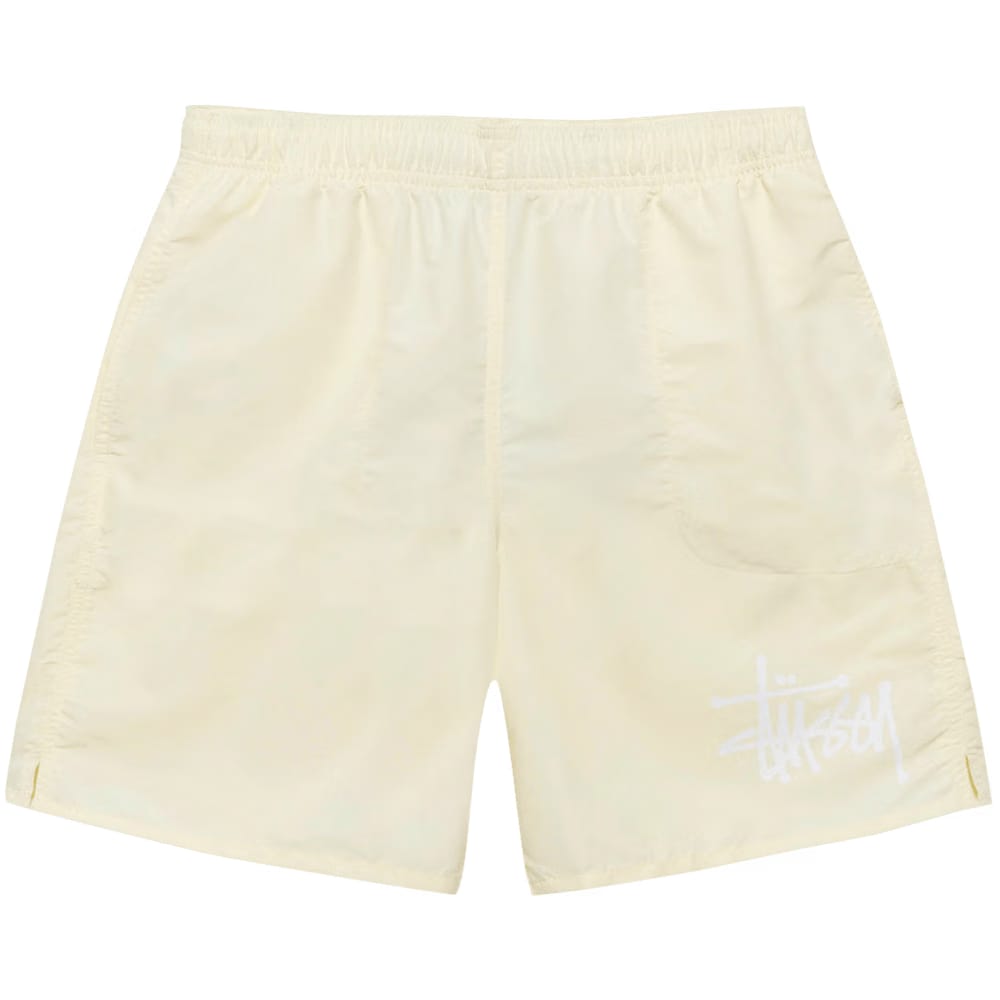 Stussy Big Basic Water Shorts Cream