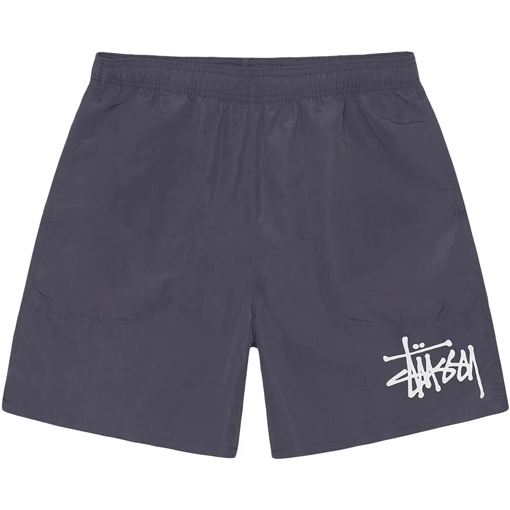 Stussy Big Basic Water Shorts Grey