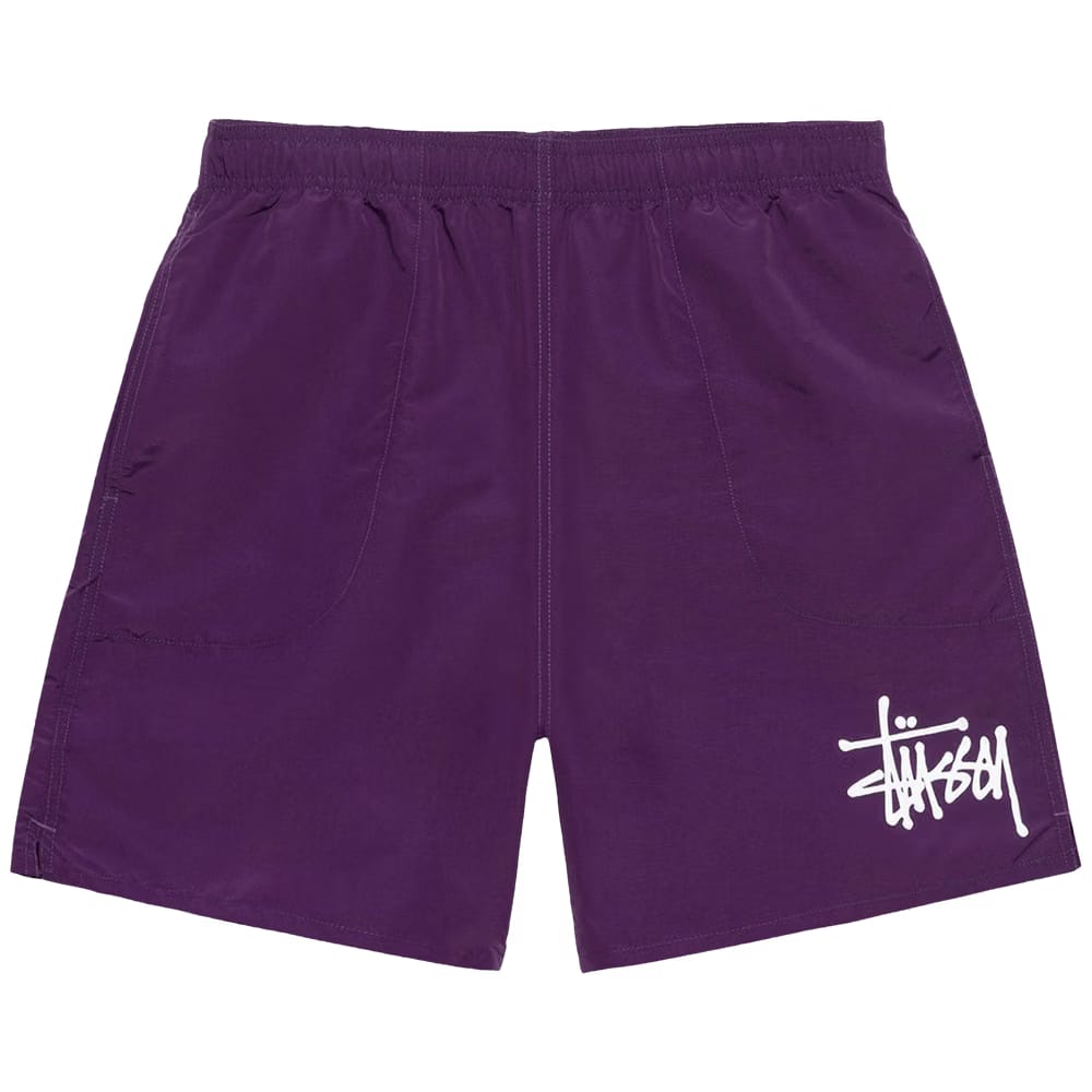 Stussy Big Basic Water Shorts PLUM