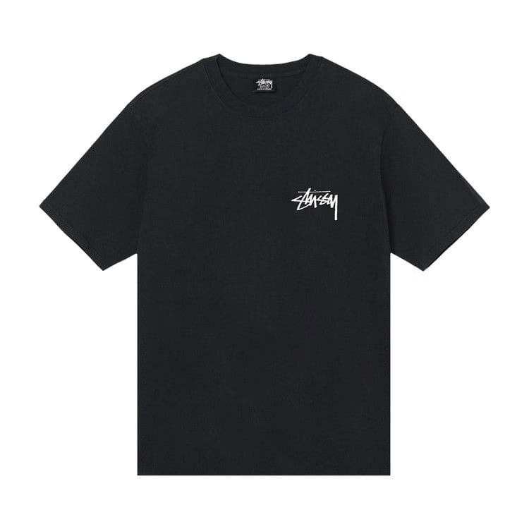 Stussy Big League Pigment Dyed T-Shirt Black