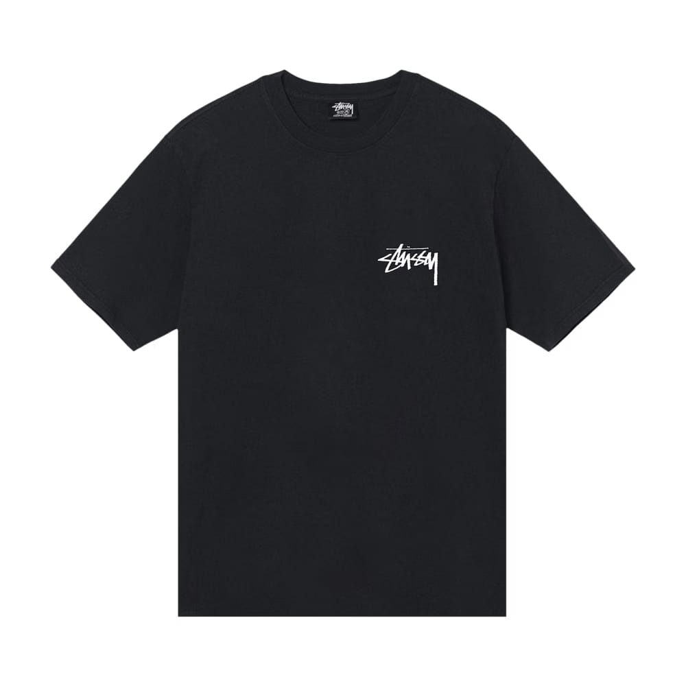 Stussy Big League Pigment Dyed T-Shirt Black