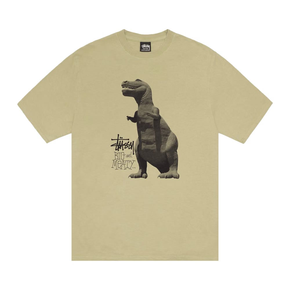Stussy Big & Meaty T-Shirt Pigment Dyed Elm