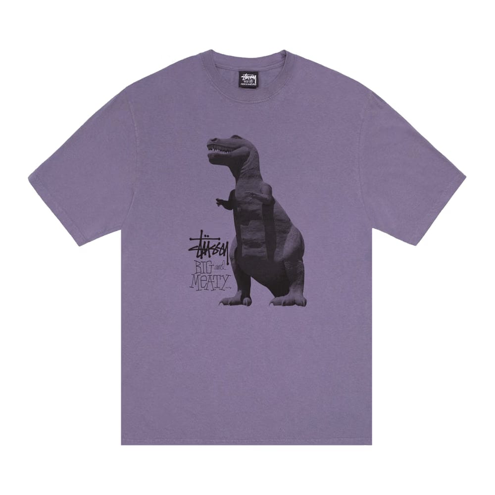 Stussy Big & Meaty T-Shirt Pigment Dyed Grape
