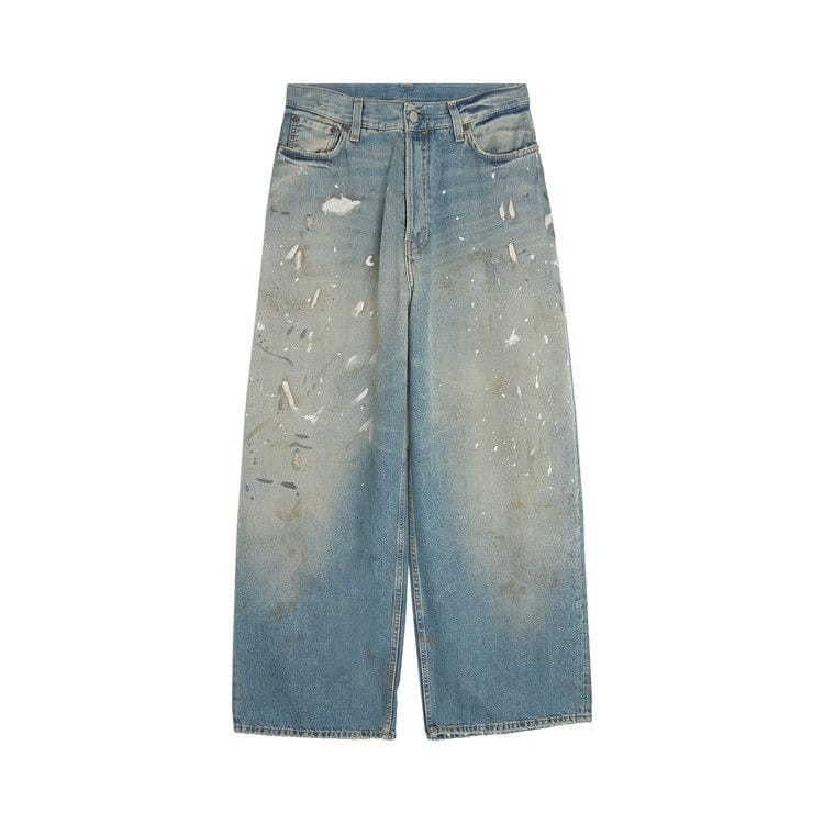 Acne Studios 1981F Loose Fit Jeans Light Blue