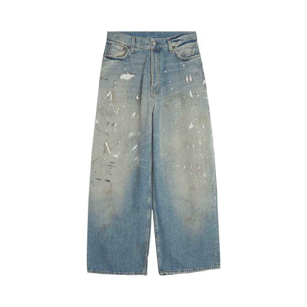 Acne Studios 1981F Loose Fit Jeans Light Blue