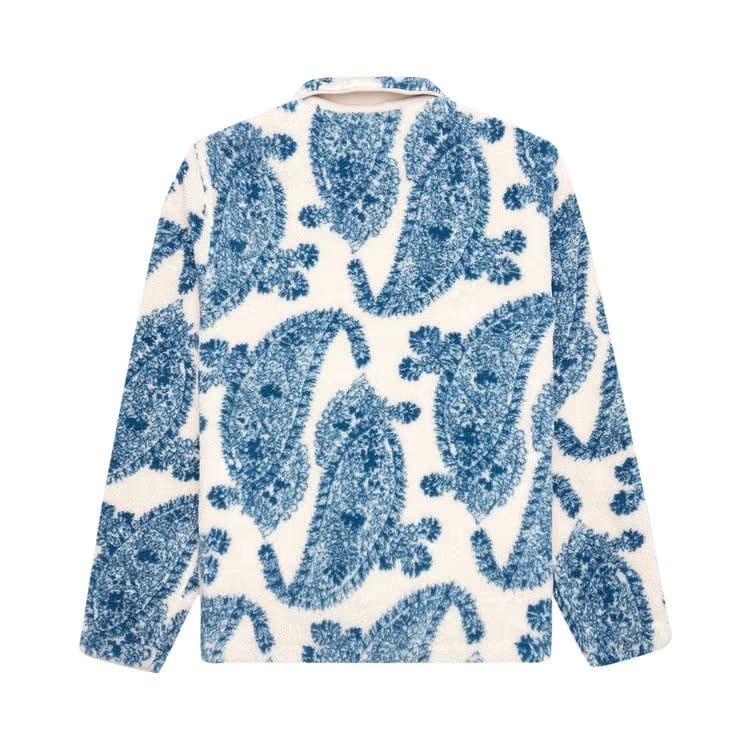Stussy Big Paisley Full Zip Sherpa Natural