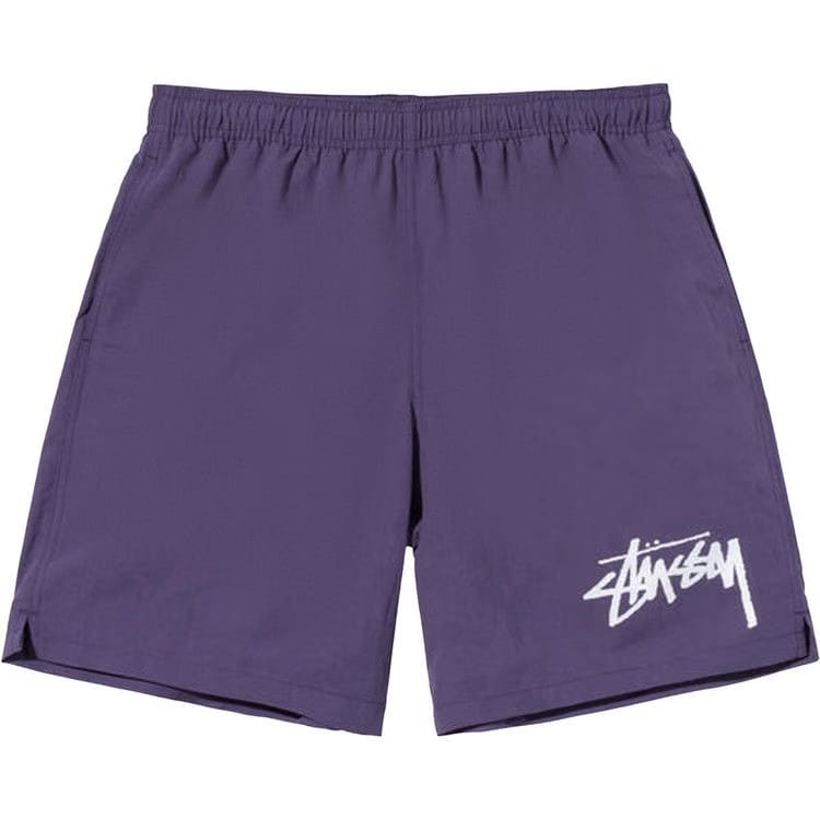 Stussy Big Stock Water Shorts Purple