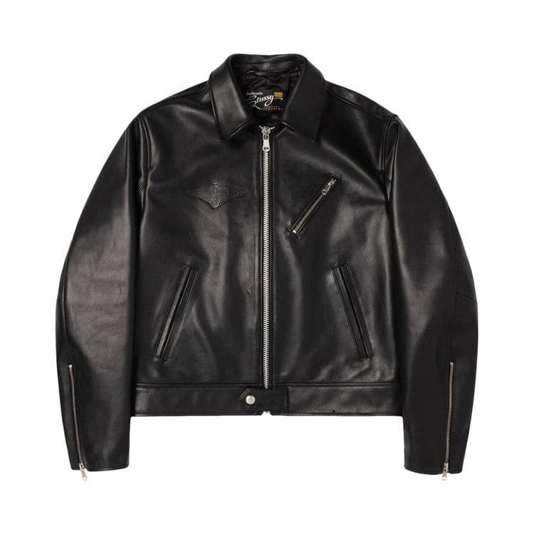 Stussy Biker Jacket Black